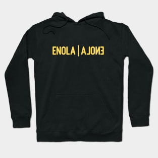 Enola Alone, mustard Hoodie